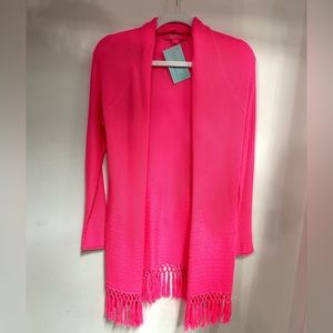 Lilly Pulitzer Fringe Cardigan